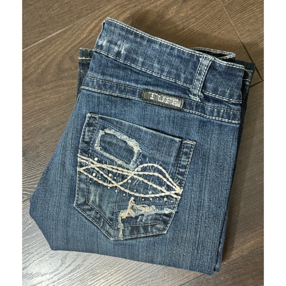 Cowgirl Tuff Co Filly Jeans Boot‎ 28 x 35 Extra Long Distressed Bootcut Western